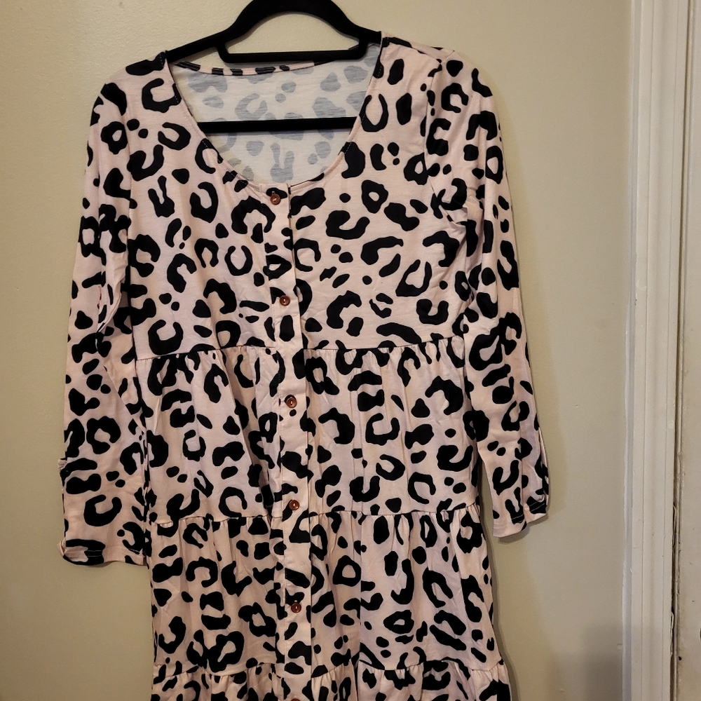Womens leapord print shirt